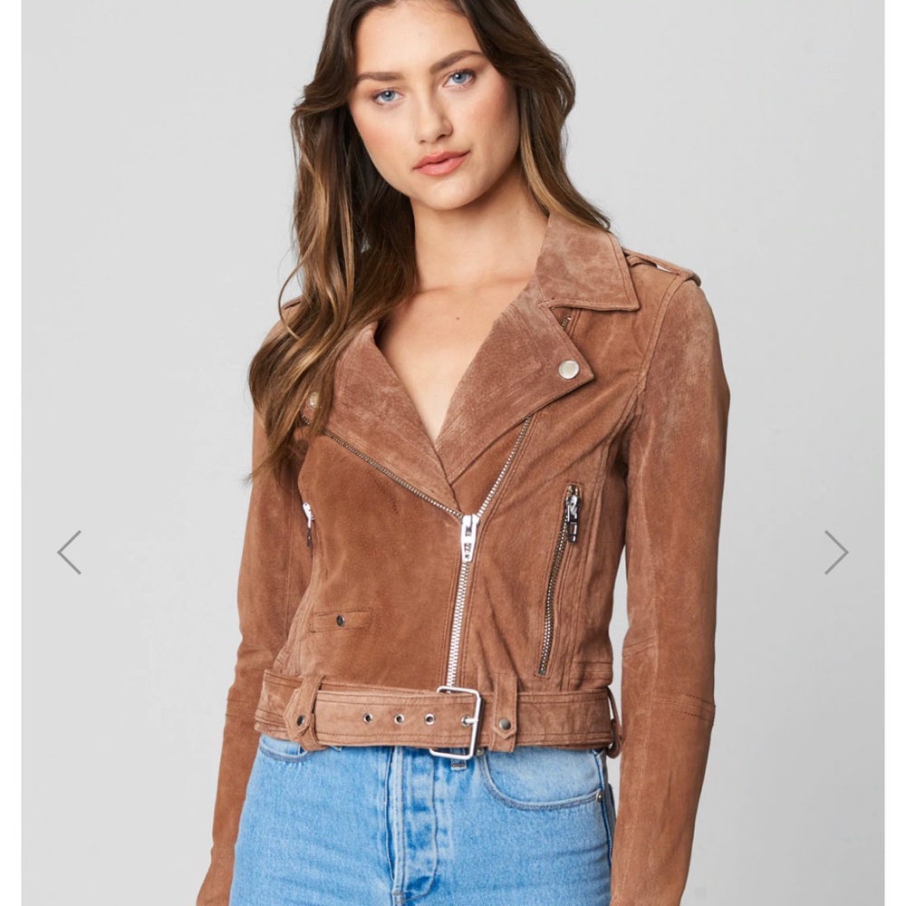 BLANKNYC Suede Jacket Coffee Bean XS
